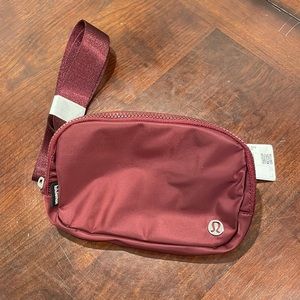 Brand new with tags Lululemon Everywhere Belt Bag - merlot color